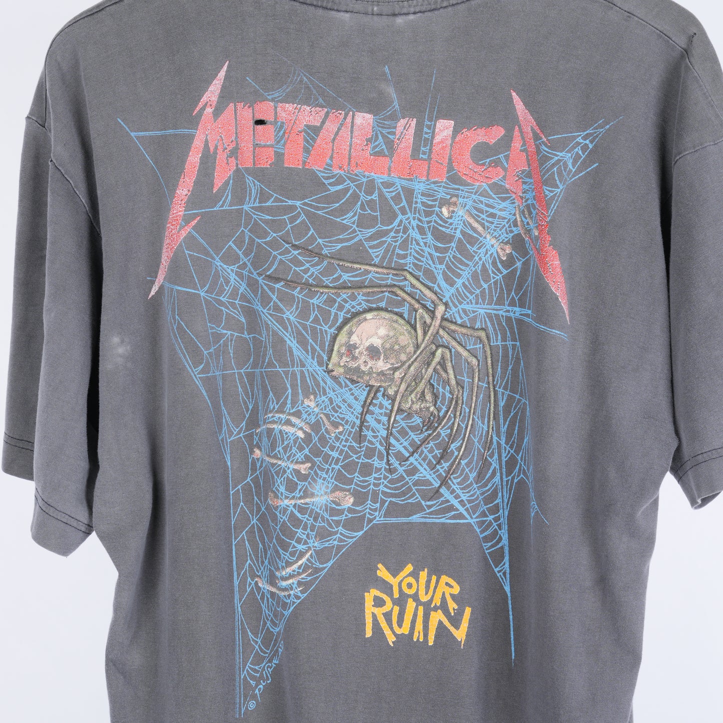 VINTAGE 90'S FADED METALLICA YOUR RUIN BAND TEE