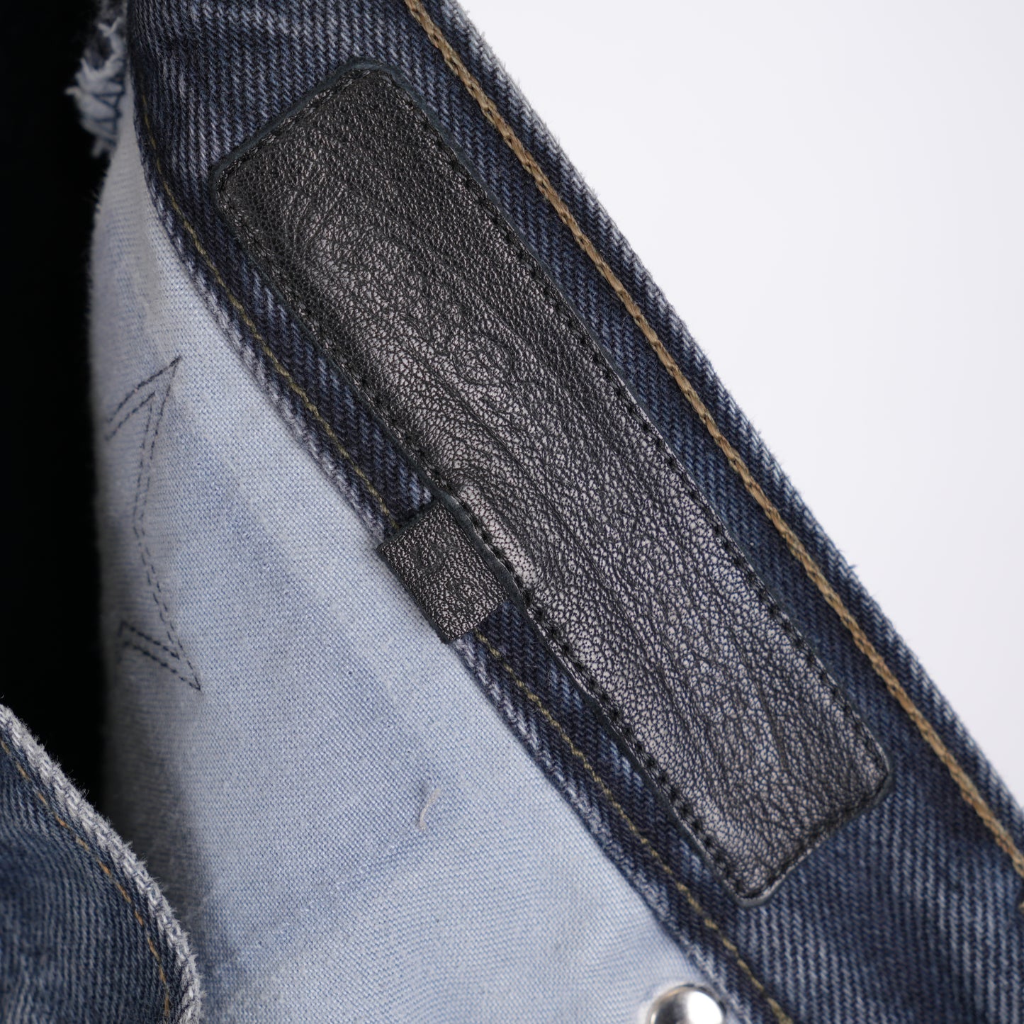 CHROME HEARTS PINK STAR PATCH LEVI'S ORANGE TAB DENIM