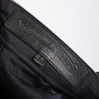 CHROME HEARTS CAMOUFLAGE MONOGRAM DOUBLE KNEE PANTS
