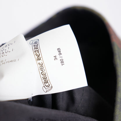 CHROME HEARTS CAMOUFLAGE MONOGRAM DOUBLE KNEE PANTS