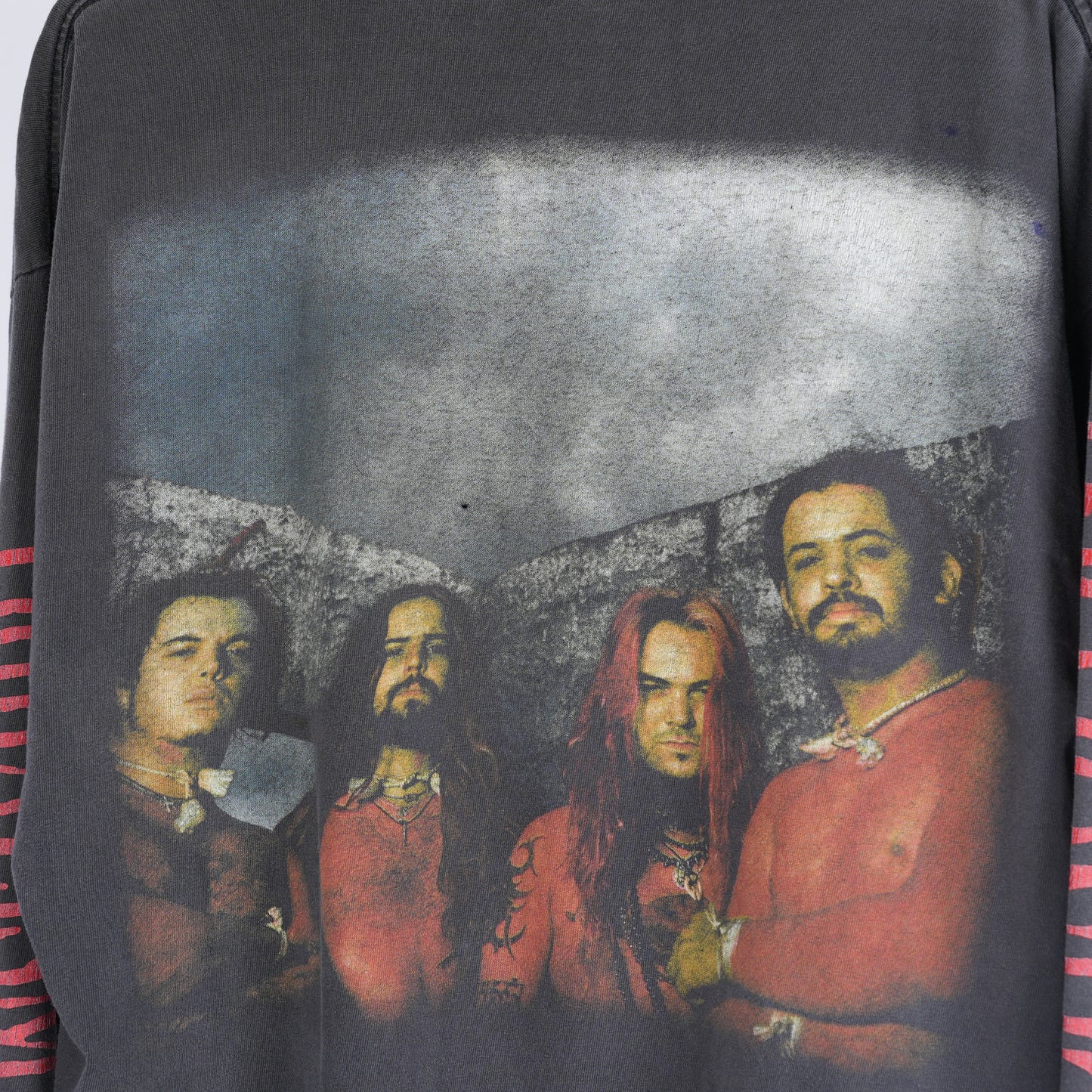 VINTAGE SEPULTURA FADED BLUE GRAPE LONG SLEEVE SHIRT
