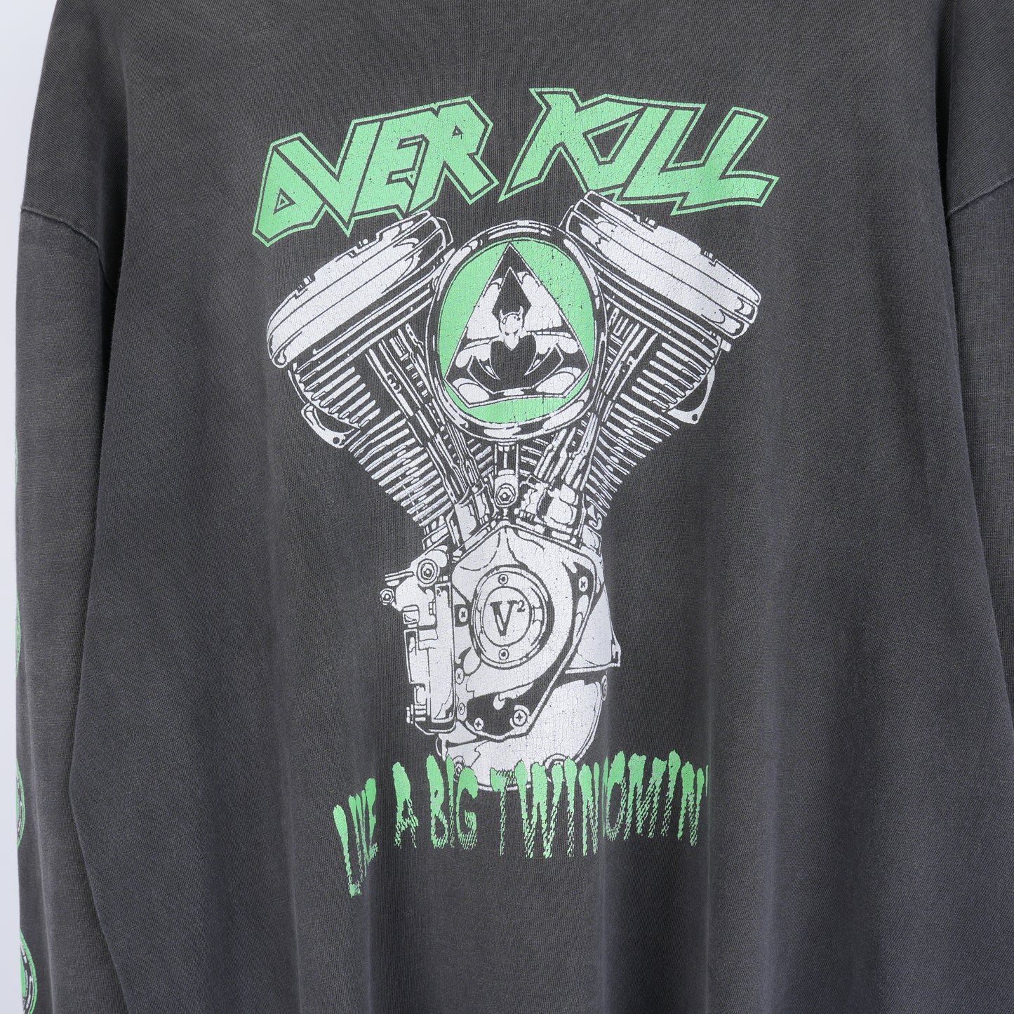 VINTAGE 90'S OVERKILL BAND LONGSLEEVE SHIRT