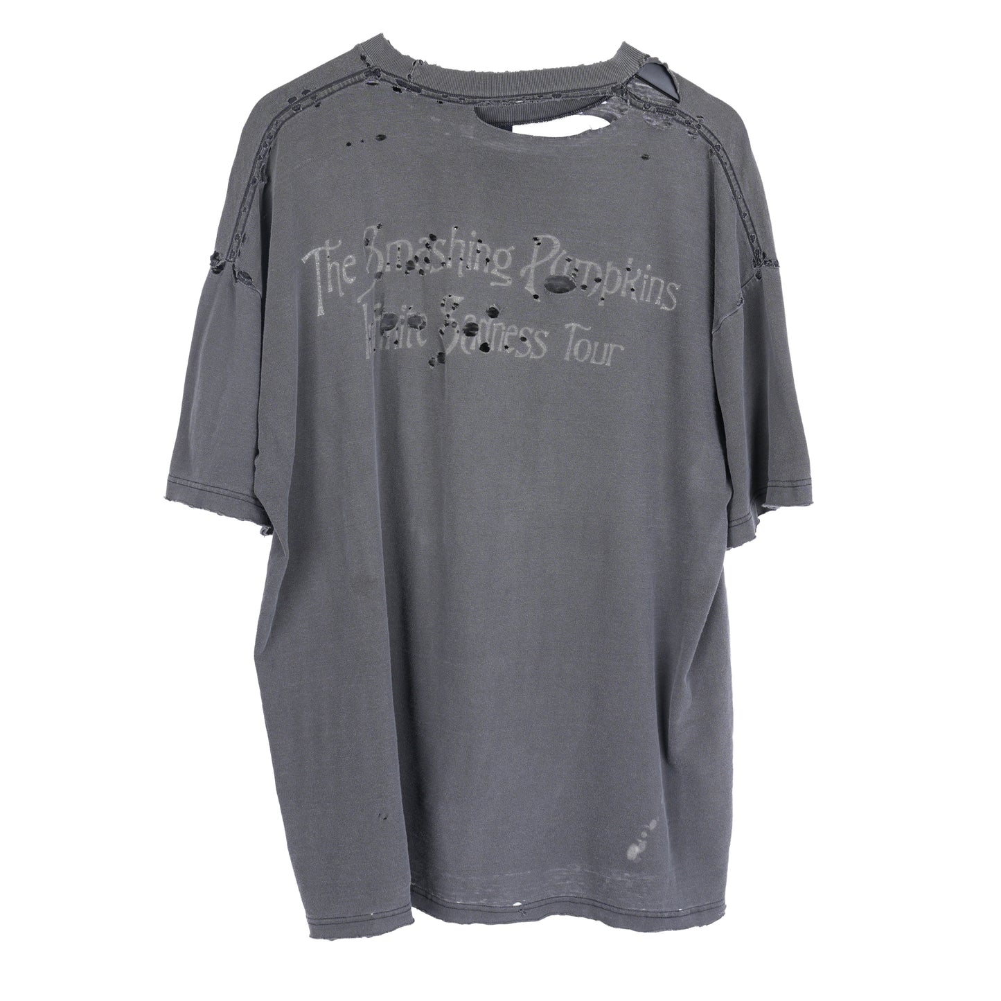 VINTAGE 90'S SMASHING PUMPKINS THE WORLD IS A VAMPIRE THRASHED BAND TEE