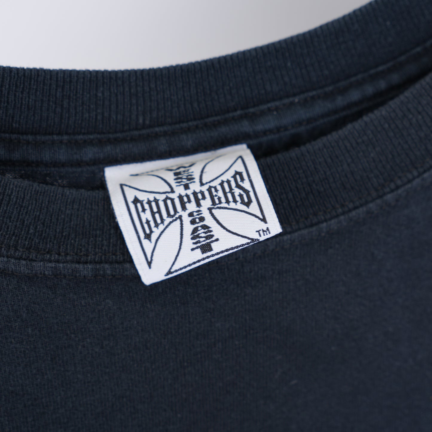 VINTAGE WEST COAST CHOPPERS LOGO PAINT SPLATTER TEE