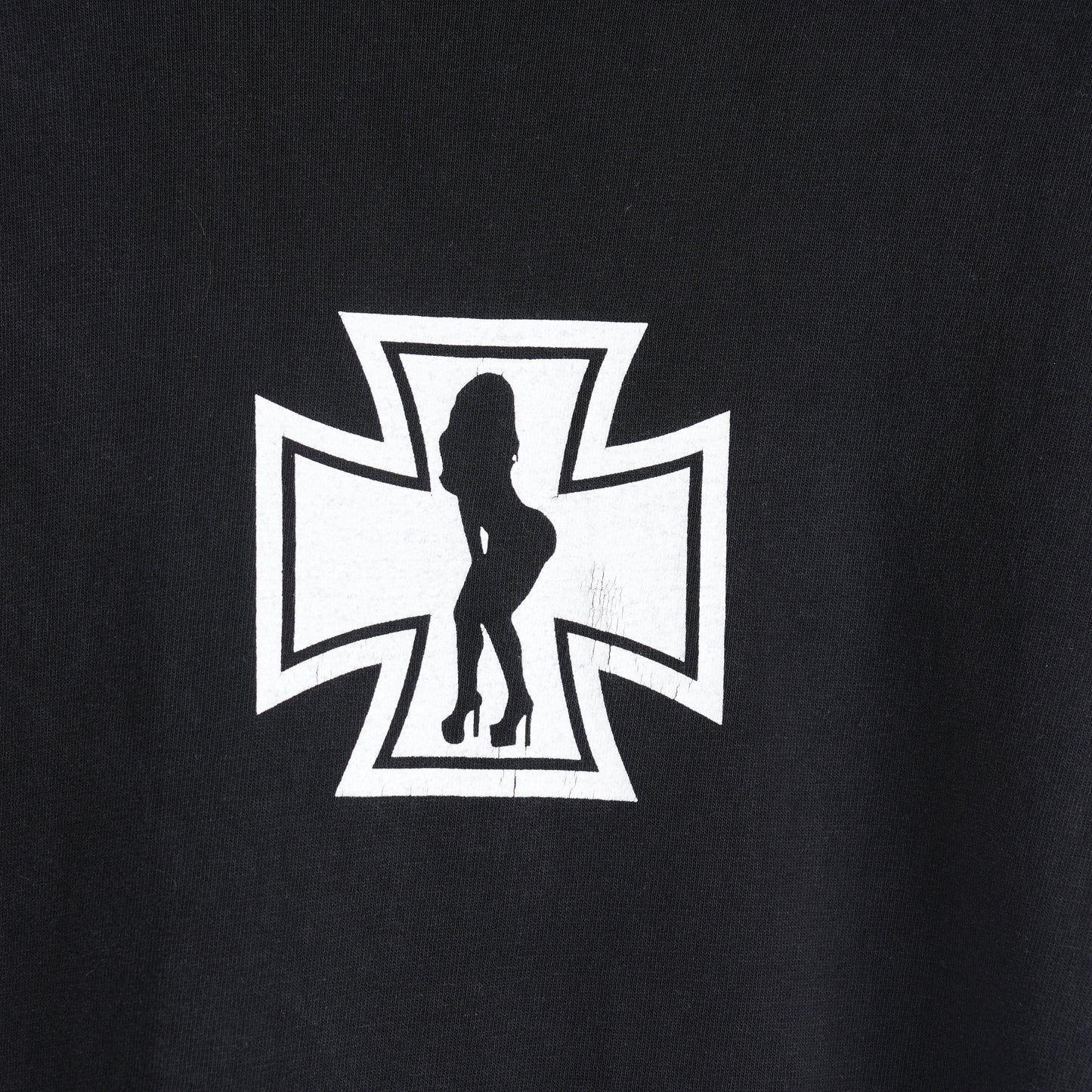 VINTAGE IRON CROSS STRIPPER TEE