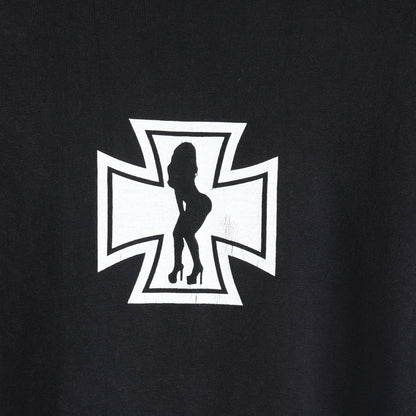 VINTAGE IRON CROSS STRIPPER TEE