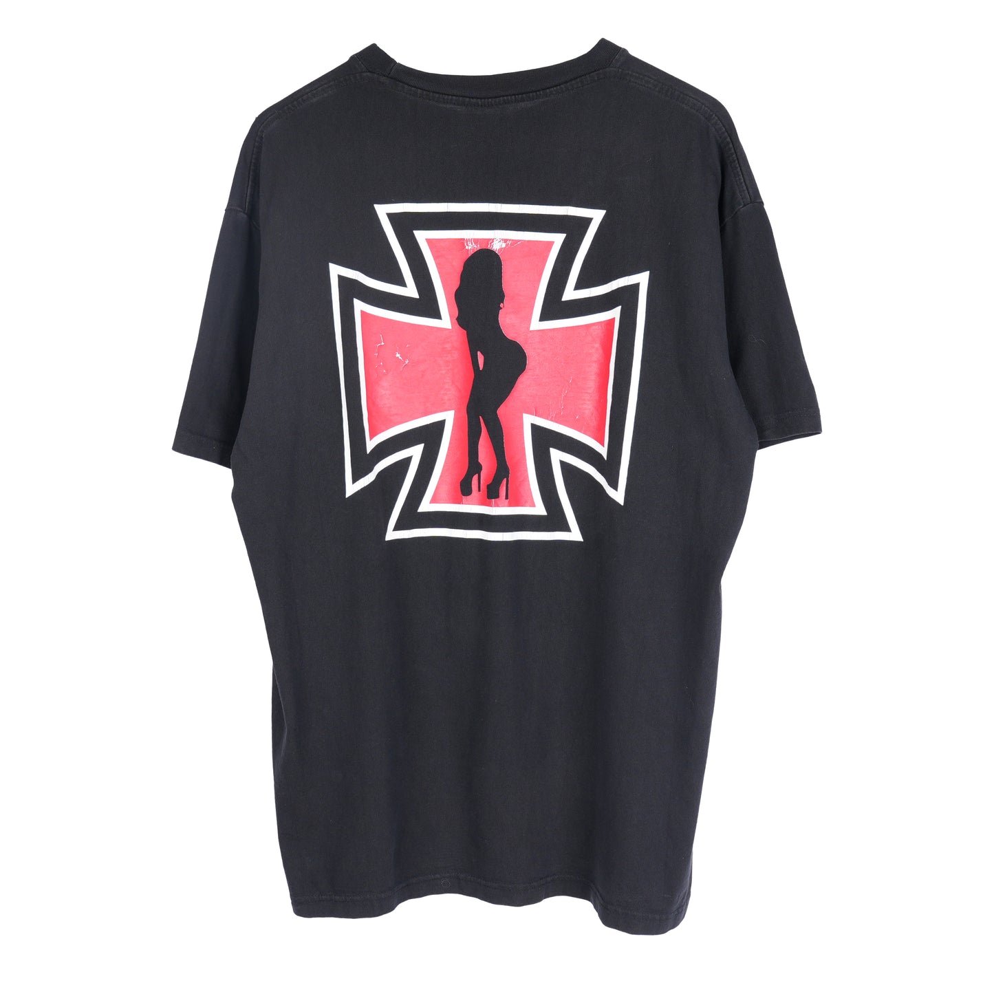 VINTAGE IRON CROSS STRIPPER TEE