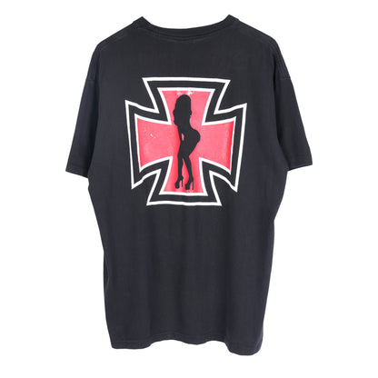 VINTAGE IRON CROSS STRIPPER TEE