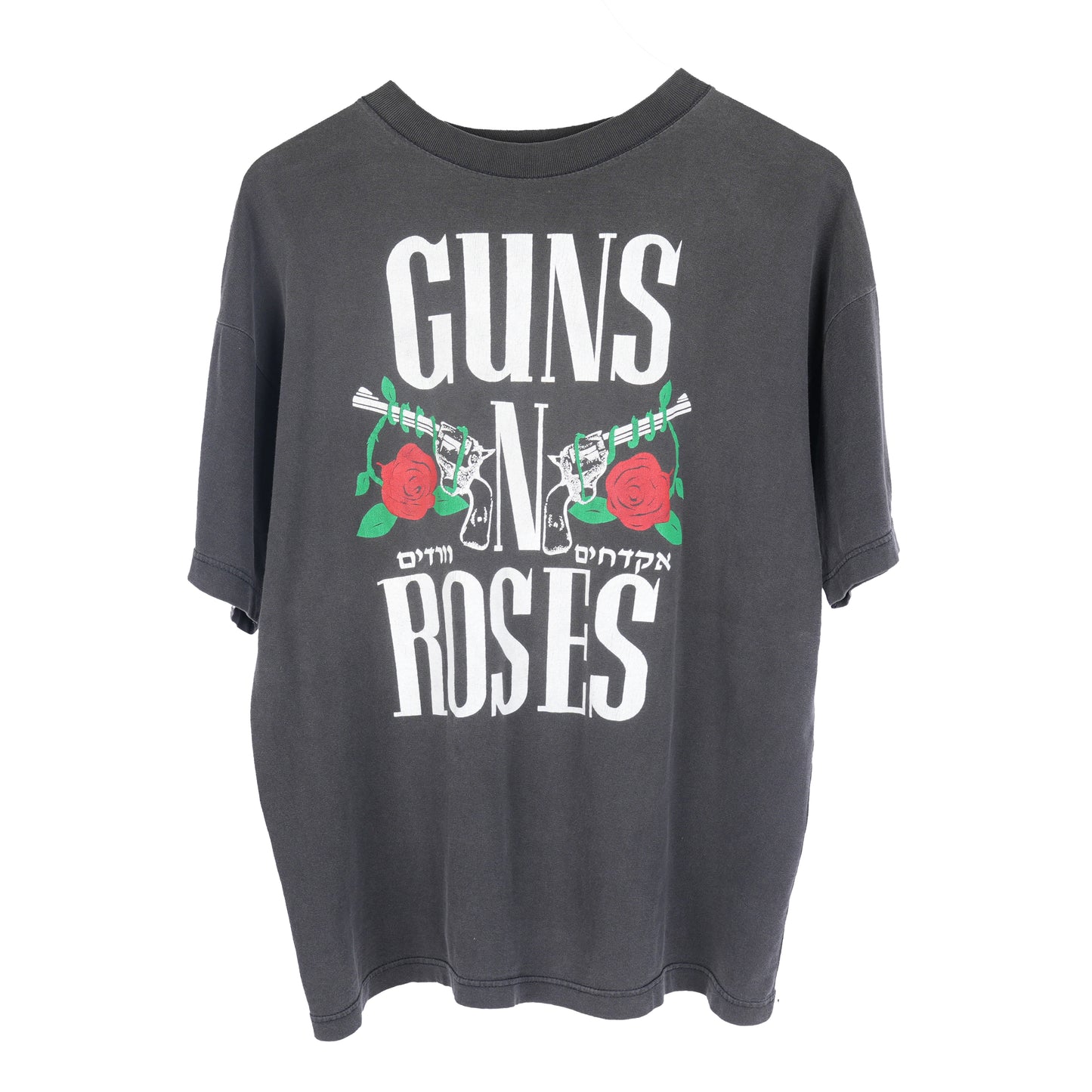 VINTAGE GUNS N ROSES HEBREW BAND TEE