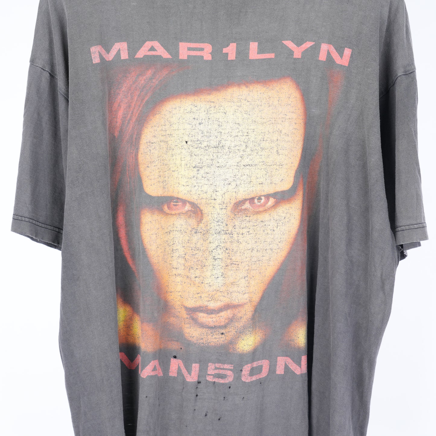 VINTAGE FADED MARILYN MANSON BIGGER THAN SATAN TEE