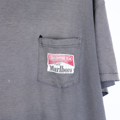 VINTAGE FADED MALBORO BOXY FADED SNAKE POCKET T-SHIRT