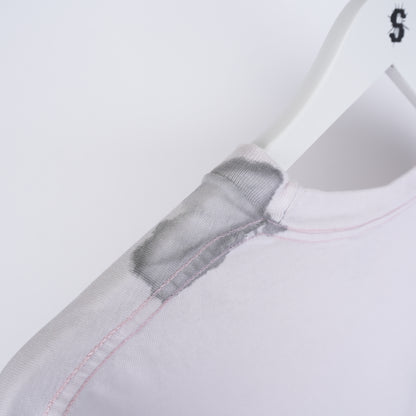 VINTAGE BOXY BLANK WHITE POCKET TEE