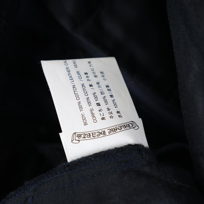 CHROME HEARTS NAVY CROSS PATCH CHINOS