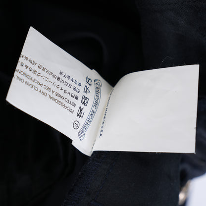 CHROME HEARTS NAVY CROSS PATCH CHINOS