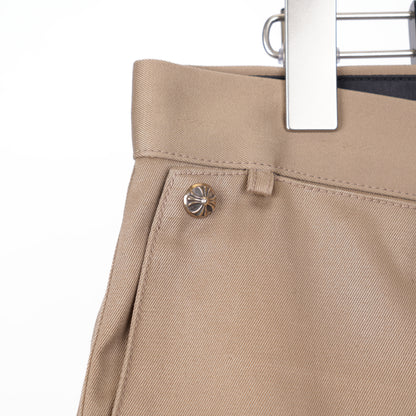 CHROME HEARTS TAN CHINO PANTS