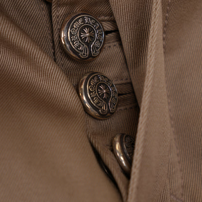 CHROME HEARTS TAN CHINO PANTS