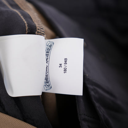 CHROME HEARTS TAN CHINO PANTS