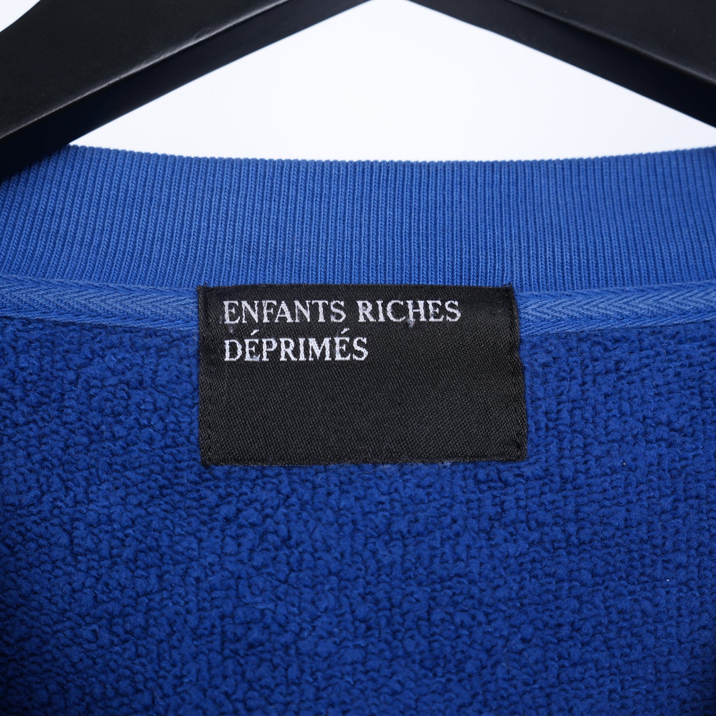 ERD BLUE GIRL TORN CREWNECK