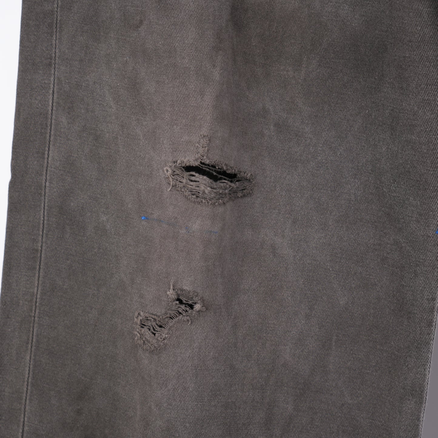 ERD Soso's Repaired Faded Black Trousers