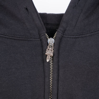 CHROME HEARTS VINTAGE DAGGER FLORAL ZIP UP