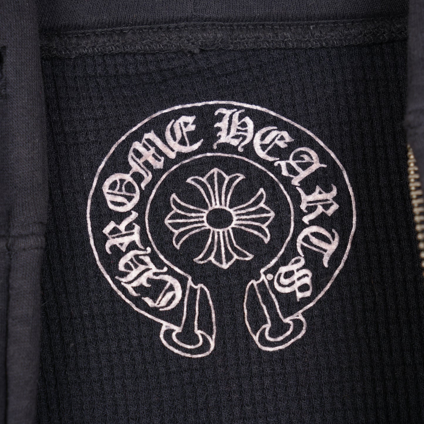 CHROME HEARTS VINTAGE DAGGER FLORAL ZIP UP