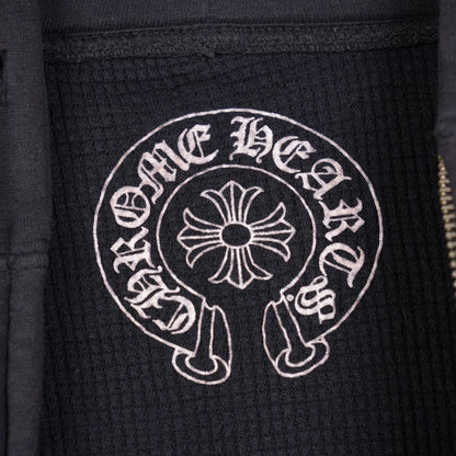 CHROME HEARTS VINTAGE DAGGER FLORAL ZIP UP