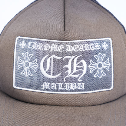 CHROME HEARTS SUN FADED MALIBU TRUCKER HAT