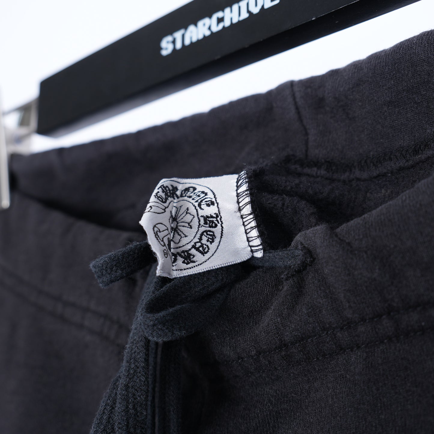 CHROME HEARTS BLACK VINTAGE SWEATPANTS