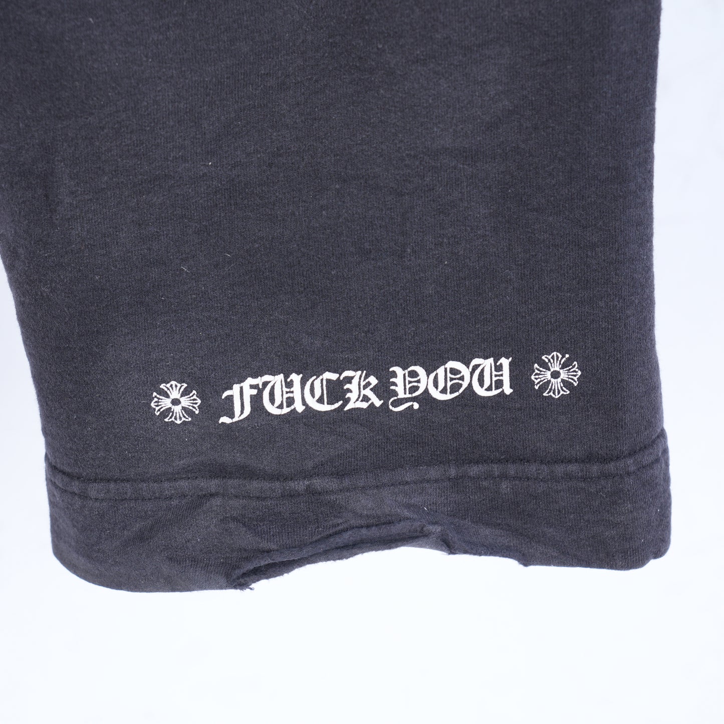 CHROME HEARTS BLACK VINTAGE SWEATPANTS