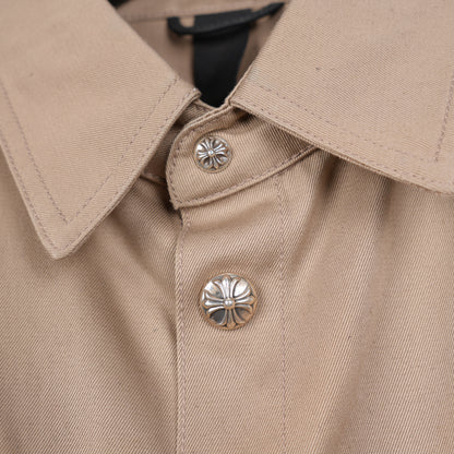 CHROME HEARTS TAN CHINO WORK DOG JACKET