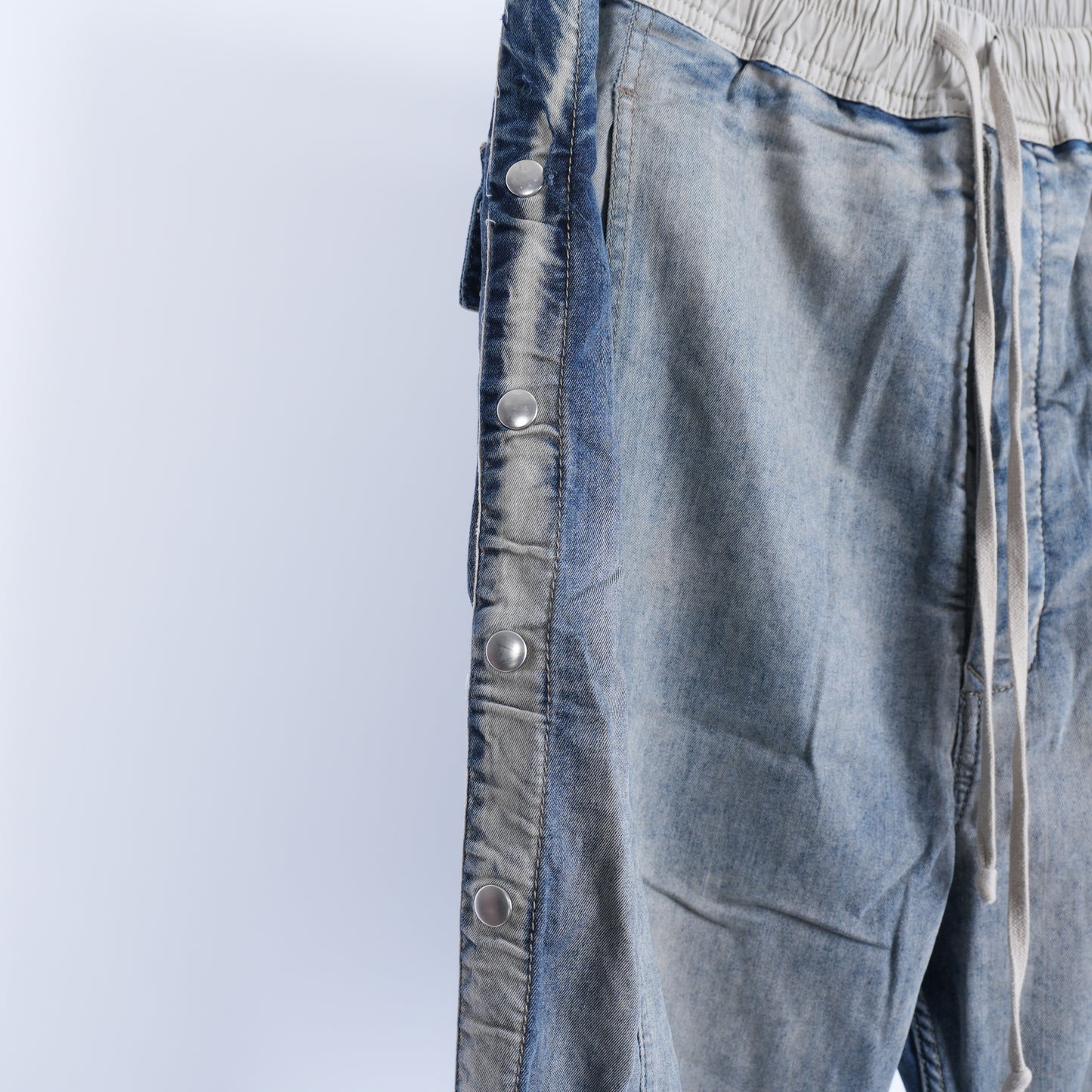 RICK OWENS BLUE PUSHER DENIM