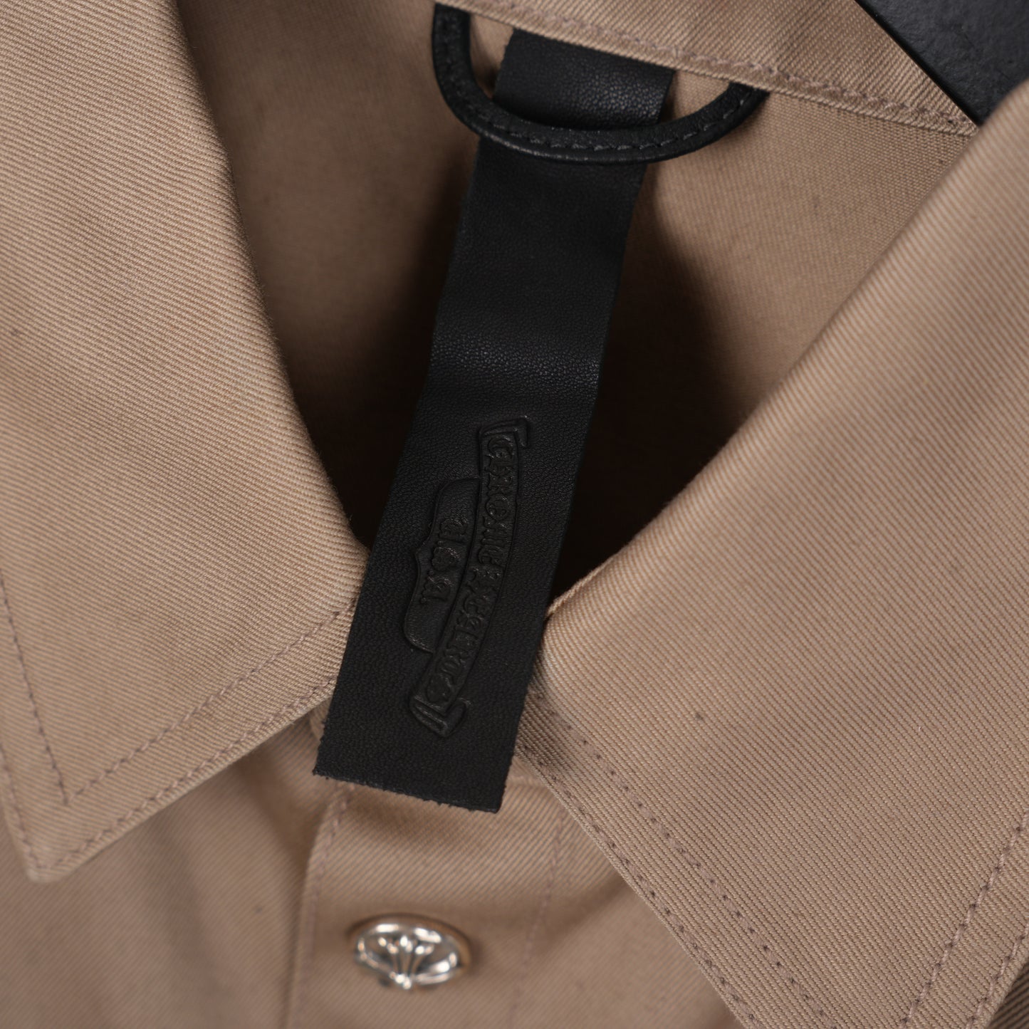 CHROME HEARTS TAN CHINO WORK DOG JACKET