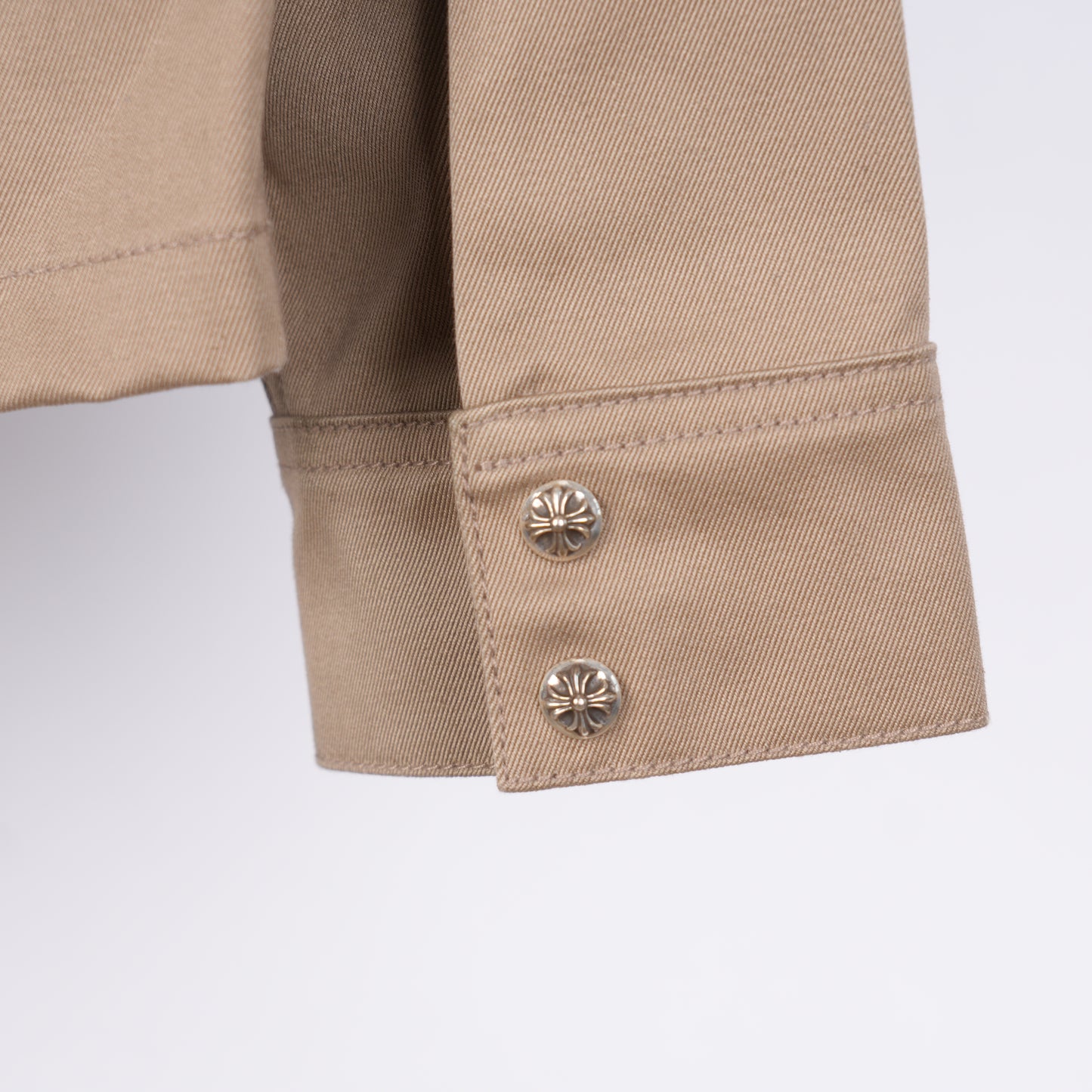 CHROME HEARTS TAN CHINO WORK DOG JACKET