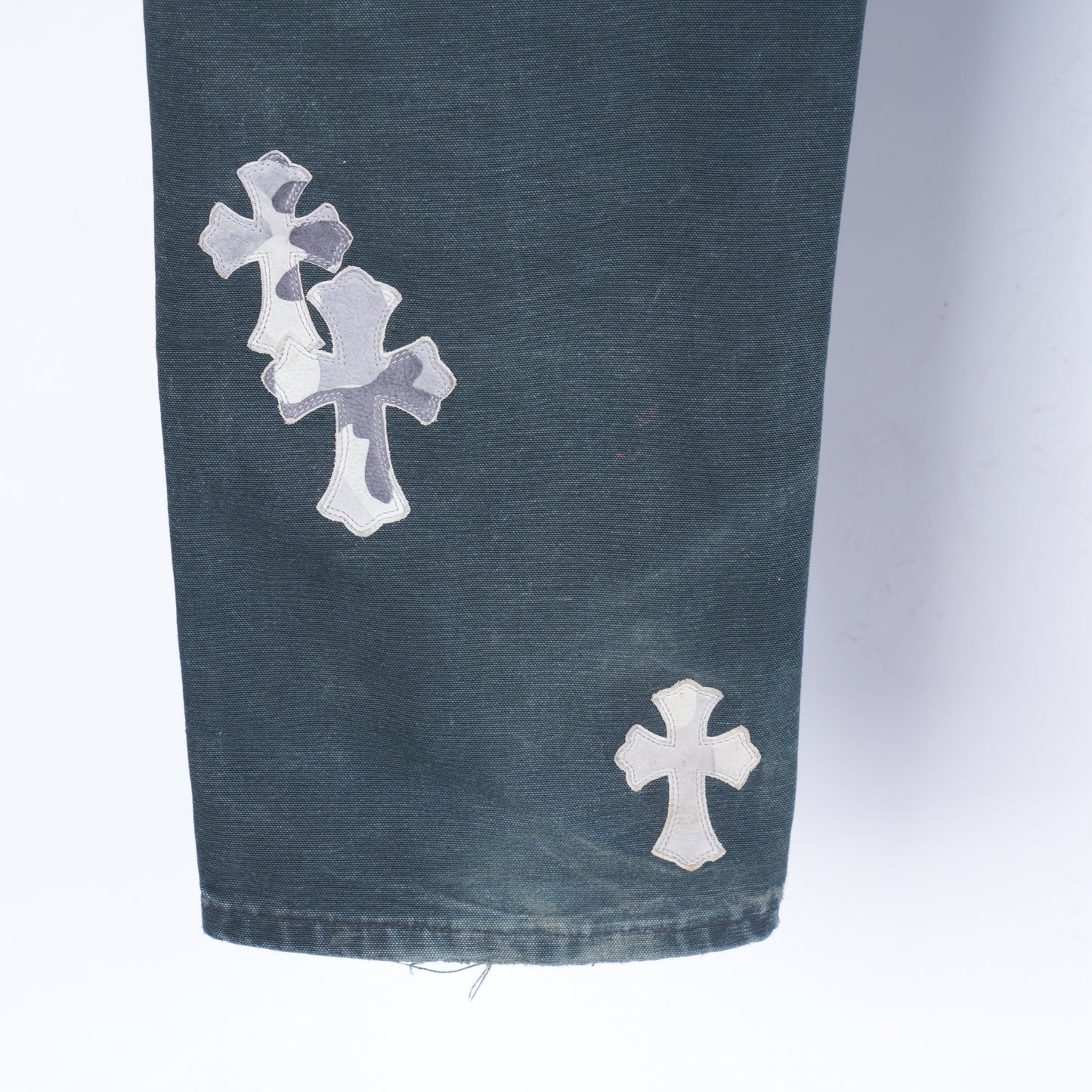 CHROME HEARTS SEX RECORDS DOUBLE KNEE CARPENTER PANTS