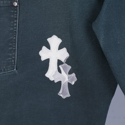 CHROME HEARTS SEX RECORDS DOUBLE KNEE CARPENTER PANTS