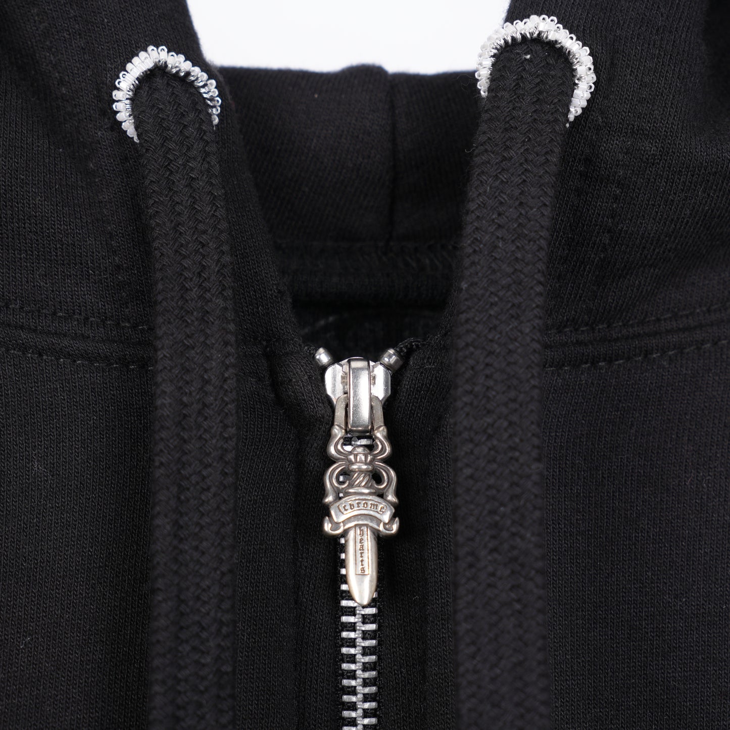 CHROME HEARTS PARIS BEADED ZIP UP HOODIE