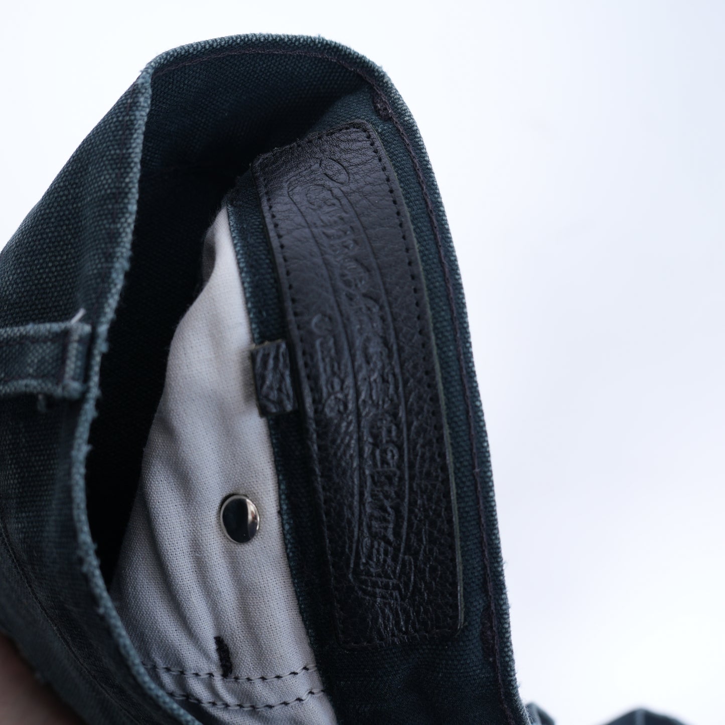 CHROME HEARTS SEX RECORDS DOUBLE KNEE CARPENTER PANTS