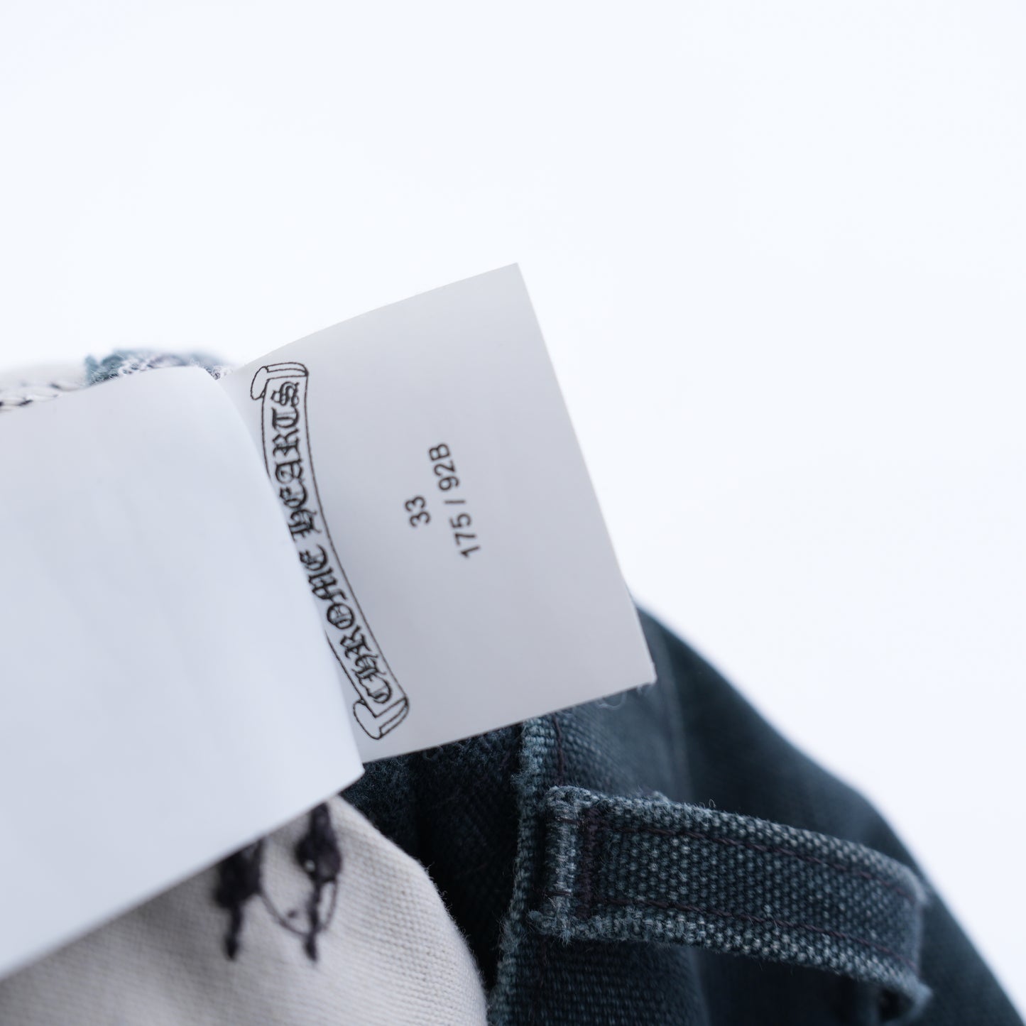 CHROME HEARTS SEX RECORDS DOUBLE KNEE CARPENTER PANTS