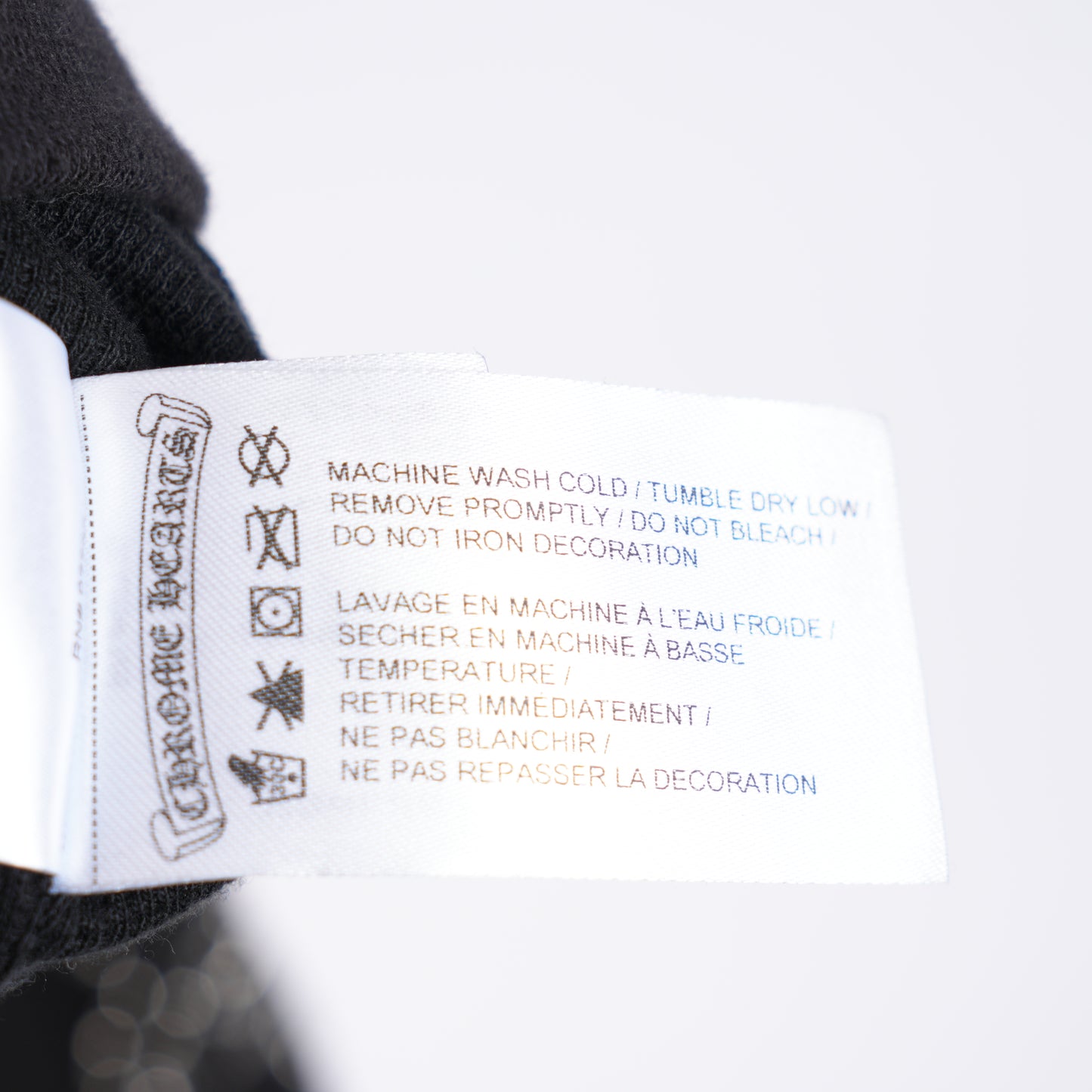 CHROME HEARTS SEQUIN LARGE CROSS PARIS COUTOURE ZIP UP HOODIE