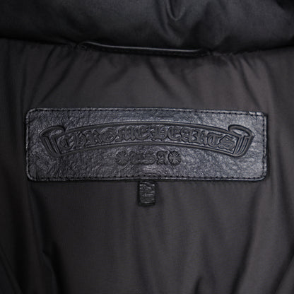 CHROME HEARTS BLACK MONOGRAM DOWN PUFFER JACKET