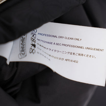 CHROME HEARTS BLACK MONOGRAM DOWN PUFFER JACKET