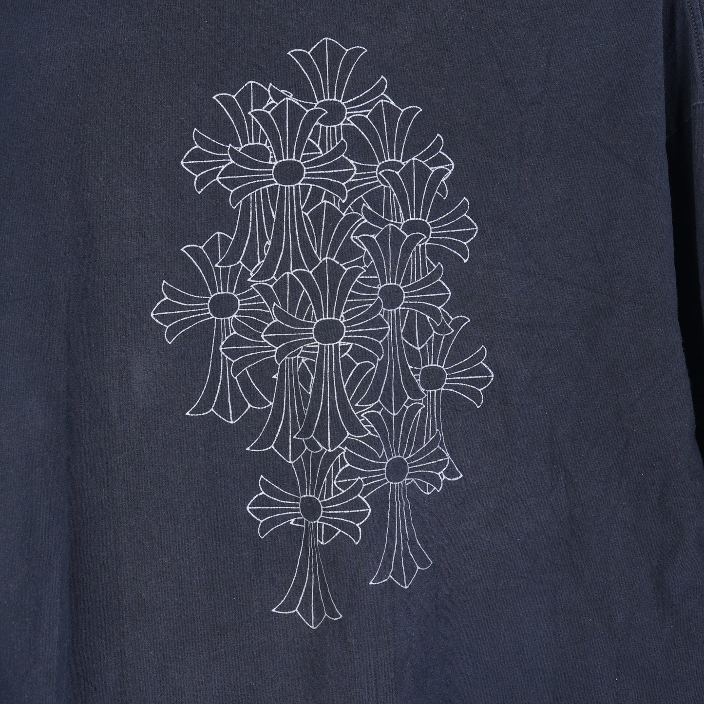 CHROME HEARTS VINTAGE CEMETERY LONG SLEEVE POCKET T-SHIRT