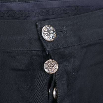 CHROME HEARTS BLACK CAMO CHINO PANTS