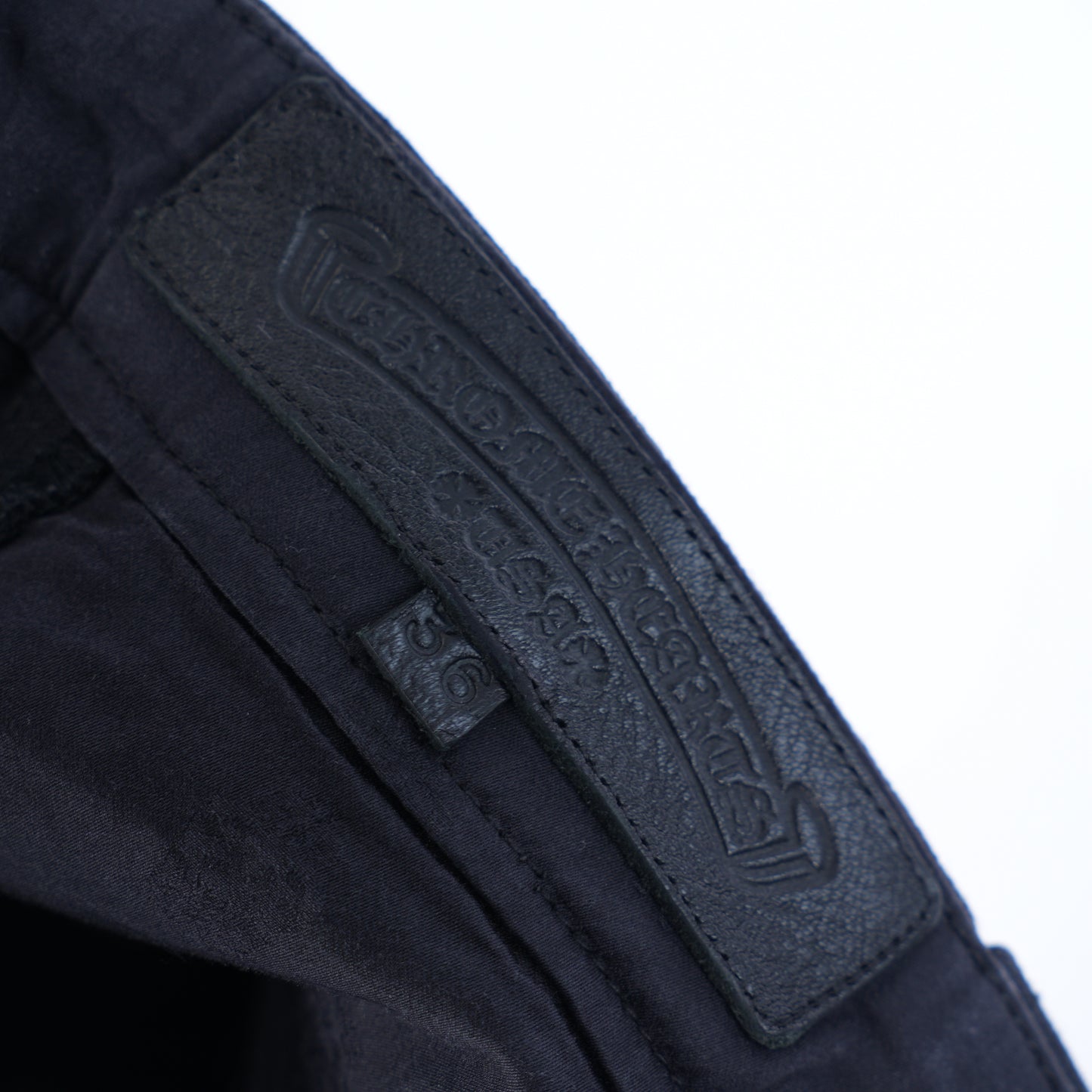 BLACK CARPENTER PATCH SHORTS