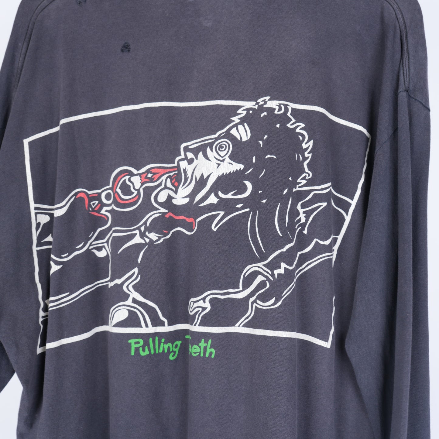 VINTAGE 90'S GREEN DAY PULLING TEETH LONG SLEEVE SHIRT