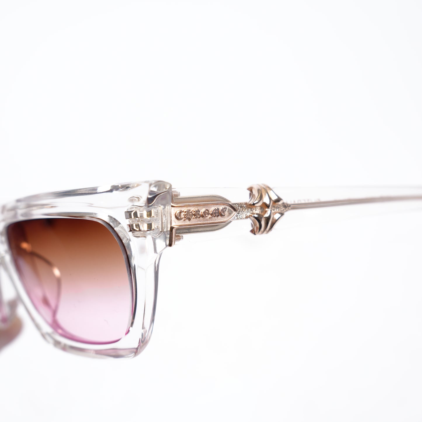 CHROME HEARTS CLITERALLY TINTED SUNGLASSES