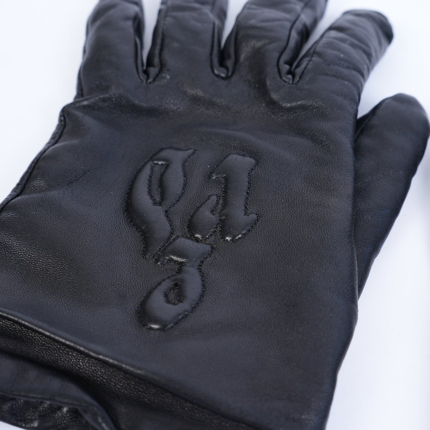BLACK LEATHER ERD GLOVES