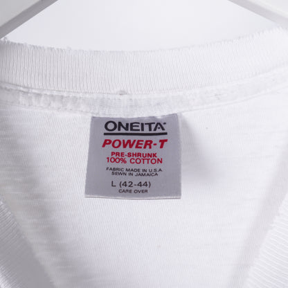 VINTAGE WHITE BMW M1 ROAD TEST TEE