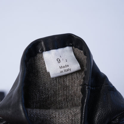 BLACK LEATHER ERD GLOVES