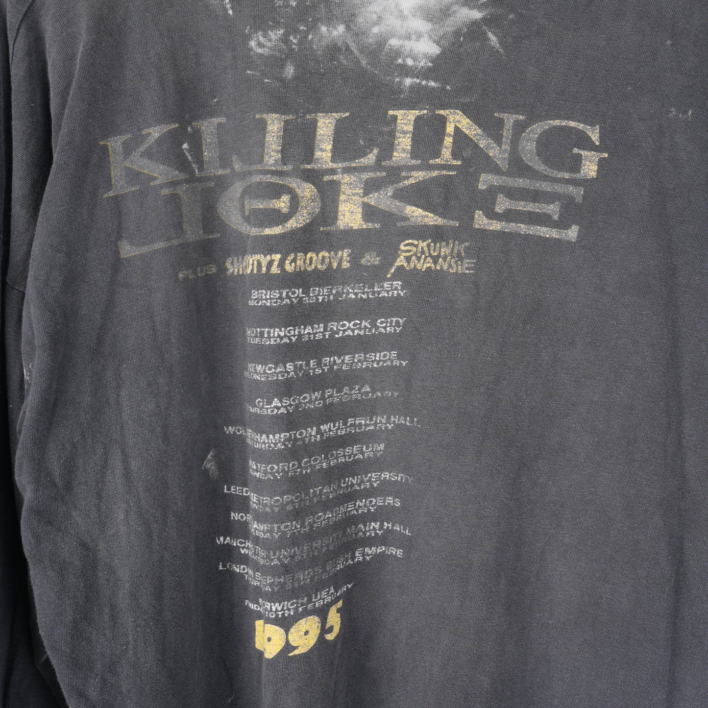 VINTAGE KILLING JOKE 1995 PANAEMONIUM BAND TOUR T-SHIRT